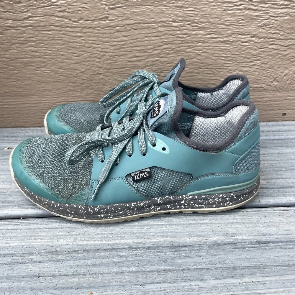 LEMS‎ Mesa Men's Size 11 D Arctic Blue Hiking Running Sneakers Casual